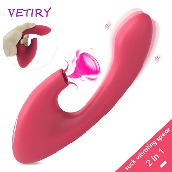 10 Greičio Dildo Sucting Vibratorius Klitorio Skatinti Moterų Masturbator Oralinis Seksas Čiulpti Makšties Vibratorius Erotiniai Sekso Žaislai Moterims