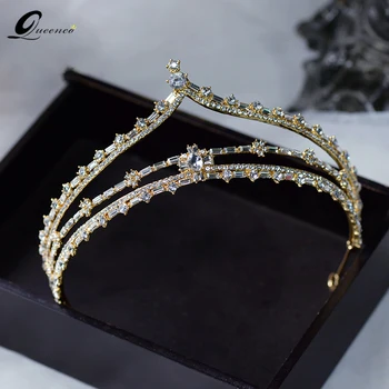 2022 M. Naujo Dizaino Vestuvių Plaukų Aksesuarai Bridal Crown Kristalų Ekrano Užsklandą 3 Sluoksnių Papuošalai Tiara Moterų Suknelė, Šukuosena