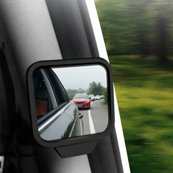-2130 Automobilių, Sunkvežimių Interjero Reguliuojamas Plataus Kampo išoriniai Blind Spot Veidrodėliai, Dydis: 7*6.5*1cm