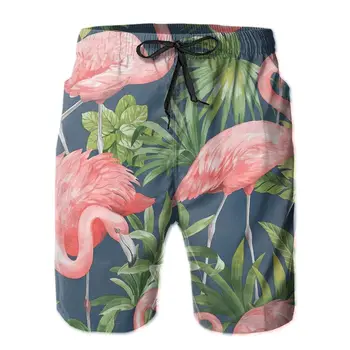 Amerikos Flamingo Harajuku Gatvėje drabužius bėgimo šortai vyrams ir moterims vasaros prarasti elastinga juosmens hip-hop skateboard šortai
