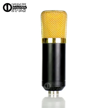 BM700 BM800 Profesinės Laidinio Vokalo Kondensatoriaus Mikrofonas Karaoke Transliacijos Įrašymo Studio Mic Garso plokštė 48 Phantom Power