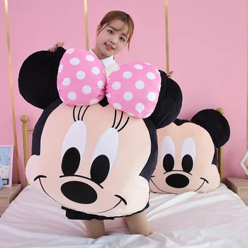 Didelis Dydis Anime Dygsnio Mickey Mouse Minnie Pliušiniai Žaislai Mažai Įdaryti Lėlės Kawaii Kambarys Ornamentu Gimtadienio Dovana