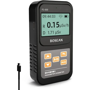 FS-600 USB Nešiojamą Nešiojamų Skaitiklis, Radiacijos Detektorius, Radioaktyviųjų rentgeno, Gama Spinduliuotės Testeris Dozimetro