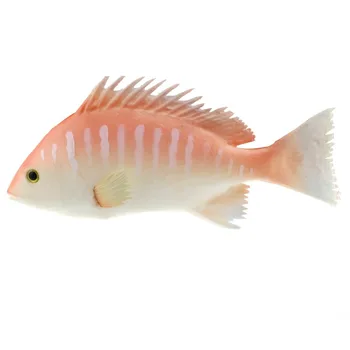 Gresorth 9.5 colių Dirbtinis Red Snapper Netikrą Žuvų Dekoracija Namuose Šalis Kalėdų Helovinas Ekranas