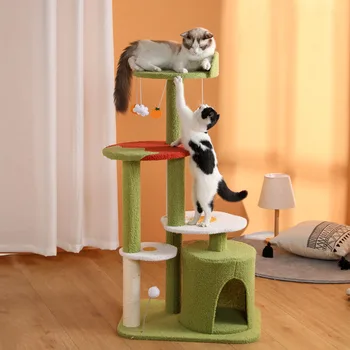 Katė laipiojimo rėmas sizalio atsparus įbrėžimams, katė braižymo paštu didėjančia platforma kačių kraikas cat braižymo lenta