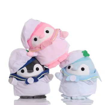 Kawaii Koupen Chan Pingvinas Pliušinis Lėlės 20cm Japonijos Animacinių filmų Anime Pliušiniai Žaislai Mielas karinio jūrų Laivyno Jūreivis, Lėlės Kambario Dekoro Kalėdų Dovana Mergaitėms