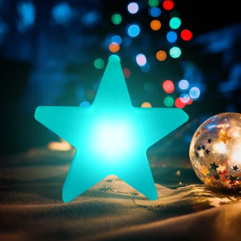 LED Kalėdų Žvaigždė šviečia Šalies Naujų Metų Švenčių Dekoro Medžio Šviestuvai, Kraštovaizdžio Žibintai Baseinas, Lauko Apdaila, Vejos