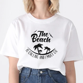 Moterų tshirts Kelionės Narkomanas Likti Laisvėje Laiškas spausdinti Juokingi grafikos tees moterų Mados Minkštas Atsitiktinis White T marškinėliai Topai