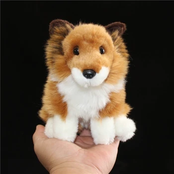 naujas žaislas modeliavimas Škotijos kolis šuns pliušinis žaislas 17cm mažų šunų minkšta lėlė, vaikams, žaislas, apdailos gimtadienio dovana h1201