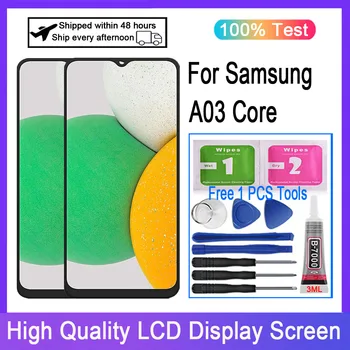 Originalus Samsung Galaxy A03 Core A032 SM-A032F SM-A032F/DS LCD Ekranas Jutiklinis Ekranas skaitmeninis keitiklis Pakeitimo