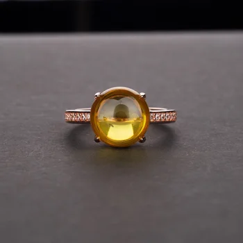 Prabanga-Metį Kristalų Žiedai Moterų Aukščiausios Kokybės Sidabro Spalvos Putojantis Žiedas Papuošalai, Dovana Draugei