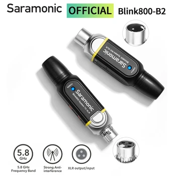 Saramonic Blink800 B2 60m 5.8 GHz XLR GFSK Bevielis Mikrofonas Priemonių Dinaminių&savaeigis Mikrofonas Transliacijos 