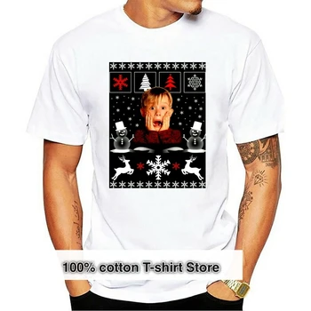 Vienas Namuose Kalėdos T-Shirt Kevin Mccallister Kalėdų Dovana Adult & Vaikai Tee Viršuje Grafinis Tee Marškinėliai