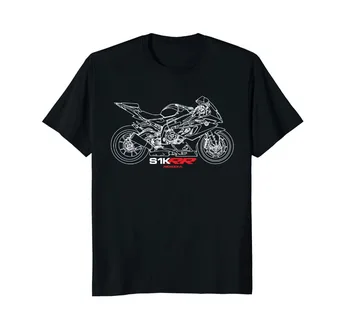 Vokiečių Motociklų S1000Rr T-shirt Homme 2019 Naujas Vyrų trumpomis Rankovėmis Medvilnės Drabužius Tees Viršūnes Shirt Dizainas