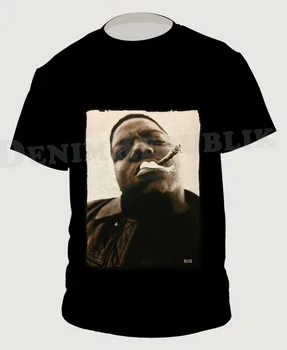 Žinomi B. I. G. Black Mens T-Shirt Biggie Smalls Reperis Hip-Hop Tee Didelis Naujų 2019 Mados Vyrų Aukštos Kokybės Tees Atsitiktinis Tee